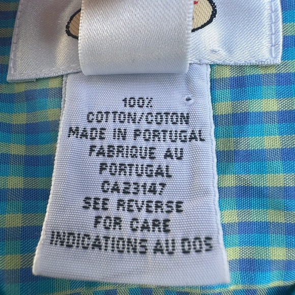 Talbots 100% Cotton Button-Up Shirt | Women’s Medium | Made in Portugal - Picture 4 of 5